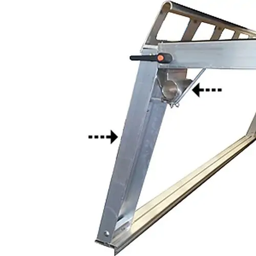System One I.T.S Contractor Rig Truck Ladder Rack 4