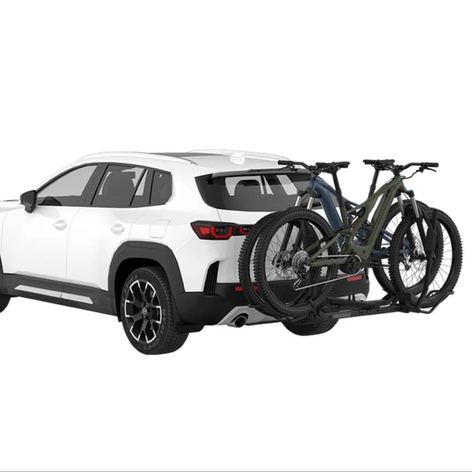 Yakima HoldUp with bikes on car